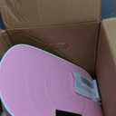 MERACH Vibration Plate Exercise Machine, Curved Vibration Plate for Lymphatic Drainage Weight Loss, Vibrating Plate with Real-Time Calorie Tracking on LED Display, Workout Equipment for Home Women Men (Pink)