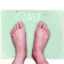 JB8524 Deluxe Talking Scale. Digital Body Weight Talking Bathroom Scale, High Precision Measurements, Over 600 Pound Capacity Weight Scale. Extra-Large Display, Auto-Calibrated, Precision Balanced