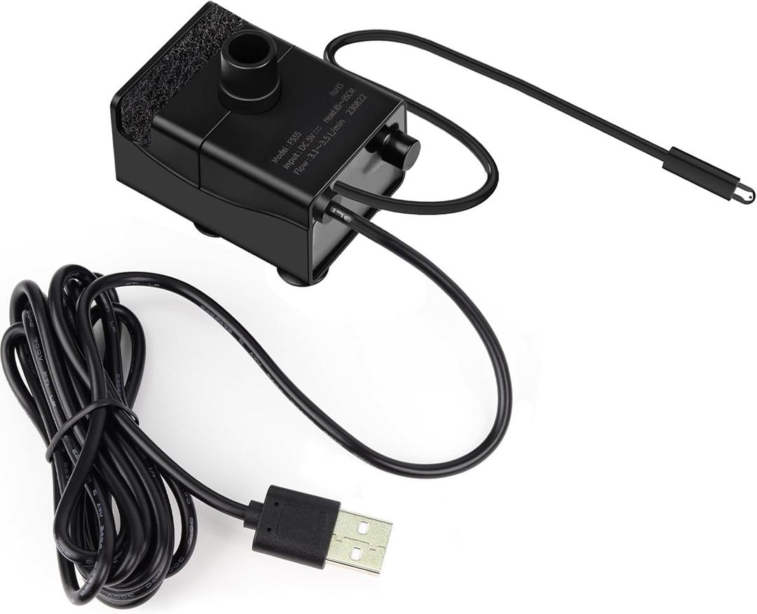 Replacement Water Pump for Kastty 2 Gallon Dog Water Fountains