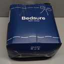 Bedsure Chunky Knit Throw Blanket for Couch - 100% Hand Knitted, 5.06 lbs GentleSoft Blanket with Giant Chenille Yarn for Bed Living Room Home Decor, Thick and Cozy, Navy, 50x60 Inches