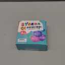 Fidget Toy Stress Cube 4 Pack, Cube Squishies Anxiety Stress Relief with Thick Substance,Fidgets for Classroom,Stress Balls for Adults Kids Children Teens