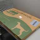 LOOBANI Large Dog Grass Pad with Tray - 35x23in Dog Litter Box with 2 Artificial Grass Patch + 2 Washable Pee Pads - Quickly Absorbency Indoor Outdoor Potty for Patio Balcony Apartment Use