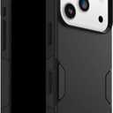 Commuter Case Compatible with Samsung iPhone 17 PRO MAX Commuter Black Phone Case for iPhone 17 PRO MAX Dual Layer, Slim & Tough, with Port Protection
