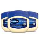 Vaseline Petroleum Jelly Original 3 Count Provides Dry Skin Relief And Protects Minor Cuts Dermatologist Recommended And Locks In Moisture, 13oz