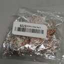 Syhood 24 Pcs Star Patches Iron on Rhinestone Adhesive Sequin Glitter Star Patches Appliques for Graduation Holiday Wedding Clothing Jeans Repair Decors(1.4/1.9/2.3/3.1 Inch,Pink)