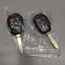 MechanMagic G Chip Key Fob Replacement Fits for Toyota Camry 2012 2013 2014 Keyless Entry Remote Control FCC ID: HYQ12BDM, PN: 89070-06420 (Set of 2)