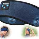 Perytong Sleep Headphones Bluetooth 5.4 Headband, Wireless Headphones Earbuds Earphones Sweatproof for Women Men Sports Workout Running Jogging Yoga Cool Gadgets Christmas Unique Gifts