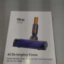 Upgrade Anti-Tangle Replacement Vacuum Head for Dyson V7/V8/V10/V11/V15  Powerful 50W Direct Drive Motorized Brush, Deep Cleans Carpets & Hard Floors, Fits Cyclone Cordless Vacuum Cleaner