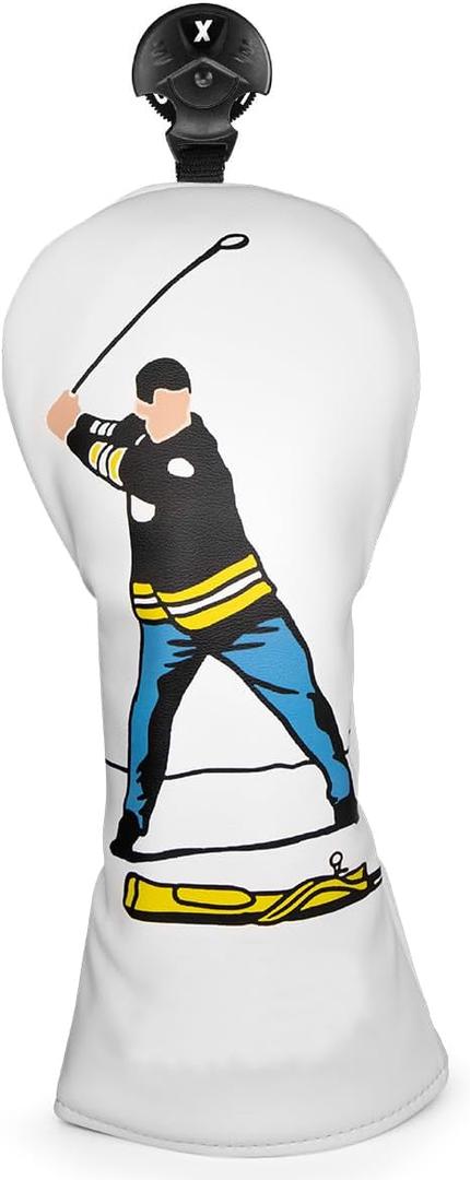Barudan Golf Funny Golf Head Covers Premium Funny Driver Headcover, 3 Wood Headcover (Fairway Wood Head Cover), Hybrid Headcover fits for All Brand