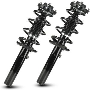 172311 Front Complete Strut Spring Assembly Shock Absorbers Fit for Volkswagen Jetta 2005-2017/ Golf 2010-2014/ Beetle 12-17/ Eos 07-11/ Passat 06-17/ CC 09-17, for Audi A3 2006-2013, 2PCS (Front Left and Right)