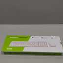 seenda Bluetooth Keyboard and Mouse Combo for Mac, SKM642 Rechargeable Slim Wireless Keyboard Mouse Compact, 3 MultiDevice Connection, Compatible for Mac, MacBook Pro/Air, iPad, White Silver