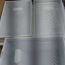 SIMPDIY Shoe Storage, 12 Pack Shoe Organizer for Closet, Shoe Boxes Clear Plastic Stackable Shoe Containers with Lids for Size 10