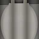 KOHLER 4636-RL-96 Cachet ReadyLatch Elongated Toilet Seat Slow Close Soft Close, Toilet Seat Quiet Lid, Contoured Grip-Tight Bumpers Installation Hardware, Apartment Essentials, Biscuit