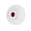 2 x CILIA Lamp Sockets Holder 2pcs E26/E27 Lamp Bases Includes Lamp Socket and Base for 110V-250V Suitable for Home, Office, and Industrial - White