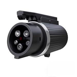 Tesla to J1772 Adapter, Max 80A 240V Fast Charging J1772 EV Charger Adapter for Ford, Cadillac, Rivian, BMW, Benz Electric Cars,Work with Tesla Mobile Charger/Wall Connectors/Destination Chargers