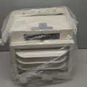 Electric Garage Heater for Indoor Use - 5000W, 240V Wall/Ceiling/Floor Mounted Shop Heater, Dual Overheat Protection & 3 Adjustable Angles, Industrial Heavy-Duty Heaters for Workshop, Warehouse (White)