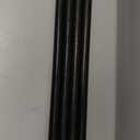 GeilSpace 3/4"  24" Heavy Duty Pre-Cut Grey Metal Pipe, Industrial Steel Fits Standard 3/4 Inch Threaded Pipes and Fittings - Vintage DIY Industrial Shelving (3/4"  24", Grey) (Gray)