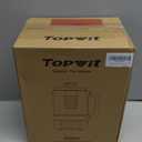 Topwit Electric Tea Kettle, 11 Temperature Control & 4 Presets Glass Kettle with Removable Infuser, 0.8L Electric Kettle for Coffee, Formula, Tea Maker with 8H Keep Warm, Boil-dry Protect, Beige