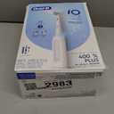 Oral-B iO Deep Clean Rechargeable Electric Toothbrush, White, iO Series 3 Limited, 2 Brush Heads, Travel Case, Pressure Sensor, 3 Cleaning Settings, 2-Minute Timer (1 Count (Pack of 1))