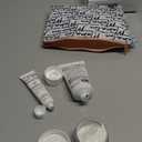 The Honest Company New Mama Care Essentials Gift Set, Hospital Bag Must Haves, Travel Size Nip Balm (0.5 oz) Glow On Body Cream (1 Gotta Face Wash (1.75 fl) with Reusable Pouch