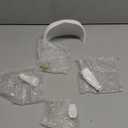 Juegoal Christmas Nativity Sets, Set of 4 White Mini Nativity Scene Resin Figurines, Xmas Holy Family Table Ornaments, Religious Holiday Collection Gifts, Baby Jesus Nativity Mantle Shelf Decor