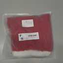 Dog Sweater for Medium Dogs Argyle Cable Knit Turtleneck Pullover Winter Clothes Boys Girls French Bulldog Dachshund Corgi Beagle Pug Pet (L, Red)