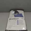 MIULEE 100% Blackout Curtains 90 inches Long Linen Curtains & Drapes for Bedroom Back Tab Living Room Darkening Full Black Out Window Curtain Panels Rod Pocket, Beige, 2 Panels Set