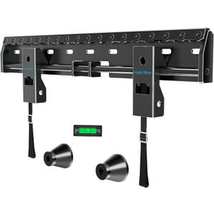 No Stud TV Wall Mount for 26-65 Inch TV up to 154 lbs, No Drill & Non Damage Drywall Studless TV Mount, Max VESA 400x400mm, Dry Wall Flat Screen Easy Install Wall Mount tv Bracket