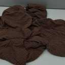 HFCNMY Stool Covers Rectangle,4 Pack Stretch Rectangle Bar Stool Covers Jacquard Vanity Stool Cover Washable Counter Stool Covers Bar Stool Seat Covers Saddle Seat Cover with Elastic Bands Coffee