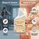 Mop Soap Highly Scented Stress Relief Fragrance. Floor Cleaner Concentrate  Non-Toxic, Pet safe, No Residue  Safe for Tile, Stone, Marble, Wood, & Grout  For All Mop Types  Made in USA (32 Fl Oz (Pack of 1))