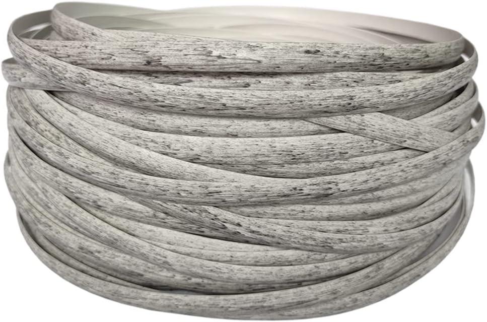 Feyart 25m/82ft 8.5mm Grey Wicker Repair Kit, PE Rattan Repair Kit for Wicker Chair Fixing, Patio Furniture Repair