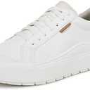 Dr.Scholl's Shoes Women's Time Off, 7, White Smooth