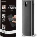 Screen Cleaner Spray Kit  3-in-1 Detachable Design with Built-in 10mL Spray Bottle, Microfiber Cloth & Protective Shell  for Phone, Tablet, Laptop, Car Display & Touchscreens