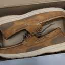 Vostey Men's Loafers & Slip-ons 3-Eye Boat Shoes Men Comfortable Casual Loafers for Men (10.5)