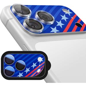 TORRAS Football Limited Edition for iPhone 17 Pro Camera Lens Protector, Ultra Clarity, Military-Grade 9H+ Aerospace Glass, Anti-Scratch, Ultimate Durability, Easy Installation, Starlight, 1 Pack