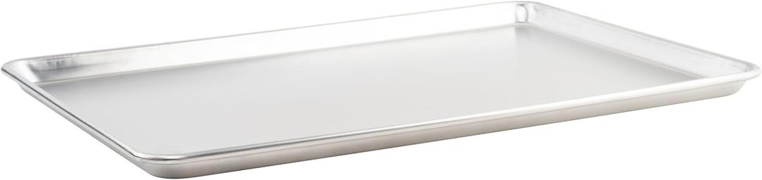 Winco Commercial-Grade Aluminum Sheet Pan, 16 Gauge, Full Size, 18 Inch x 26 Inch