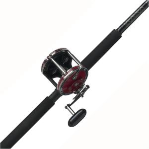 PENN Senator Combo, Black/Smoke/Red, 6'6"- Medium Heavy- 1pcs