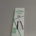 Ice Cream Scoop, 18/8 Stainless Steel Cookie Scoop, Cookie Scoops for Baking, 2 Tbsp/ 30 ml/ 1 oz Cookie Dough Scoop, Ice Cream Scooper with Trigger Release, Cookie Scooper for Baking (Black)