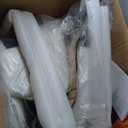 VECELO Velvet Dining Chairs Set of 2, Modern Upholstered Kitchen Chairs with Cushion, Padded Backrest and Metal Legs, White