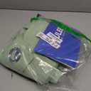 MIULEE Sage Green Thick Linen Curtains 84 Inch Length for Bedroom Living Room, Linen Textured Window Drapes Semi Sheer Light Filtering Grommet Burlap Look, 2 Panels, Width 37 x Length 84 Inches