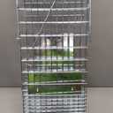 Humane Live Animal Trap Cage 32" × 13" × 11",Heavy-Duty Live Catch Cage for Raccoon, Squirrel, Stray Cats, Groundhogs, Armadillos, Opossums, Rabbits, Skunk, Mole, Small Wildlife Control