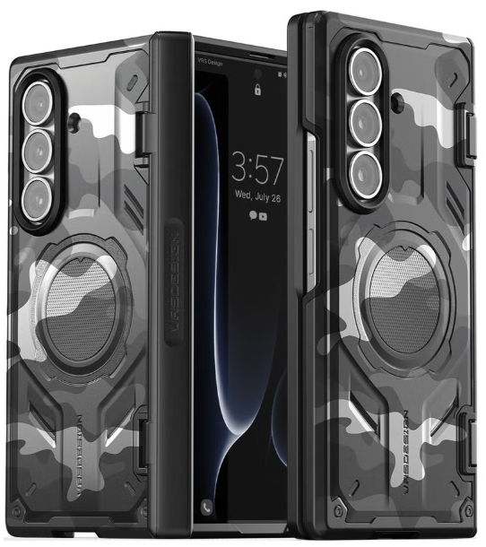 VRS DESIGN
Terra Guard Modern Active Samsung Galaxy Z Fold 7 Case [MagSafe] Cover (2025) with [Hinge Protection] - Camo Black