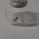 TidyFriend Glass Laundry Pod Container Angled Jar with Lid, Laundry Pod Storage Container for Washing Area Organization, Dishwasher Pod Container (Clear)