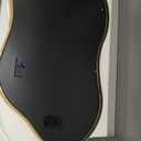 Suidia Irregular Wall Mirror, 36"x20" Bathroom Mirror Asymmetrical Mirrors Artistic Mirrors Decorative for Living Room Bedroom Bathroom Hallway Entryway, Gold, Cloud Style