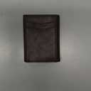 Men's Magnetic Wallet. Brown