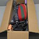 Hammock with Stand for Outside,Stable Space Saving Metal Stand 2 Person 600lbs Weight Capacity Hammock with Carrying Bag for Indoor & Outdoor(Red)