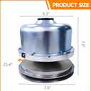 Primary Clutch for Yamaha YDRA Golf Cart G29 2012.5 up, 07-12 Models with Updated FBT clutch, J0B-G6201-01-00
