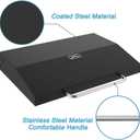 Upgrade Hinged Lid for Blackstone 28 Inch Griddle, Hard Cover Flat Top Lid for Blackstone 28" 1517 1853 1605 1839 1856 Griddle Hood for Black Stone