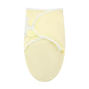 VitalCozy 1 Pcs Preemie Swaddle Preemie Swaddle Wrap Adjustable Blanket Cotton Blanket for Boys Girls Sleep(Yellow)