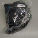 Garden Hose Non-Expandable 50 ft, Lightweight Flexible Water Hose with 10-Pattern Spray Nozzle, Leak Proof, Kink-Free, Portable Hose for Yard, Lawn, Camper, High-Density Fabric, Black Blue